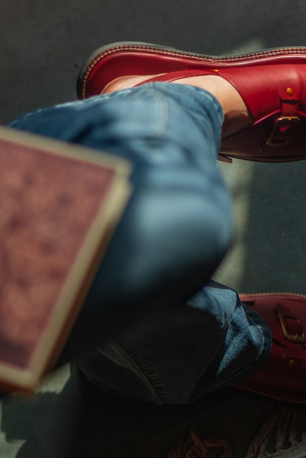 Envelope Welt Sandals SB - Women's Sandals in Red - CiceroniSandalsSlomotion