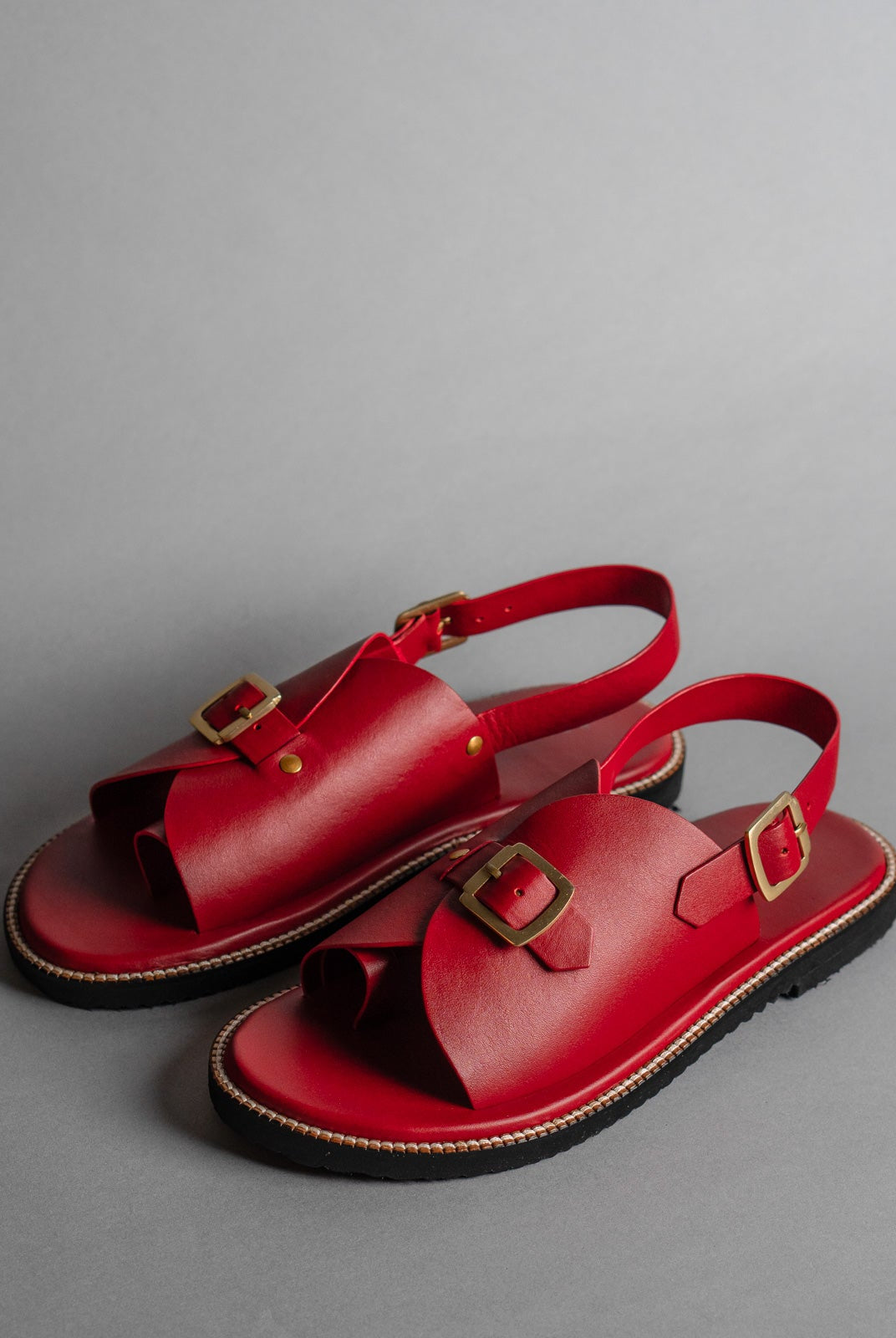 Envelope Welt Sandals SB - Women's Sandals in Red - CiceroniSandalsSlomotion