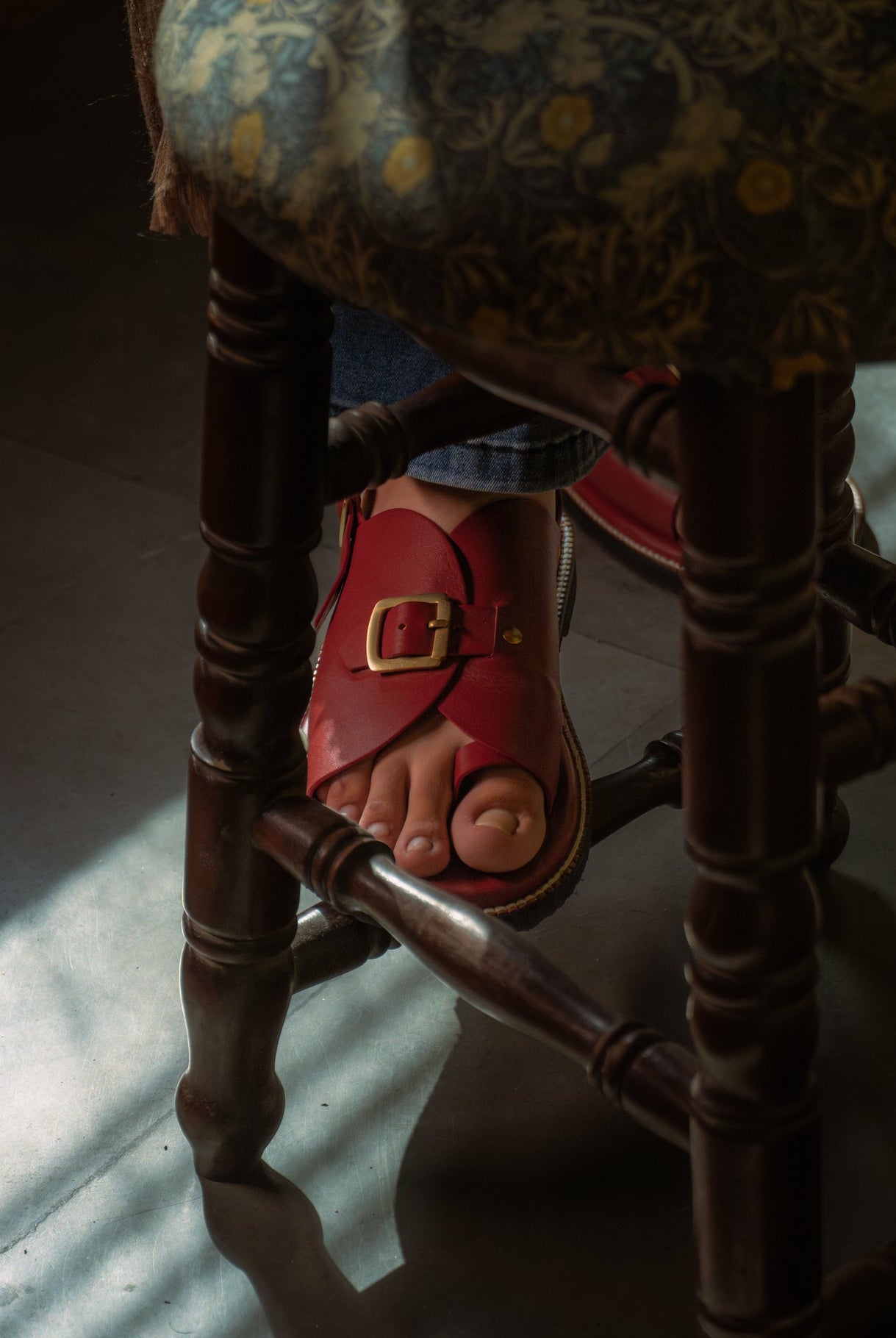 Envelope Welt Sandals SB - Women's Sandals in Red - CiceroniSandalsSlomotion