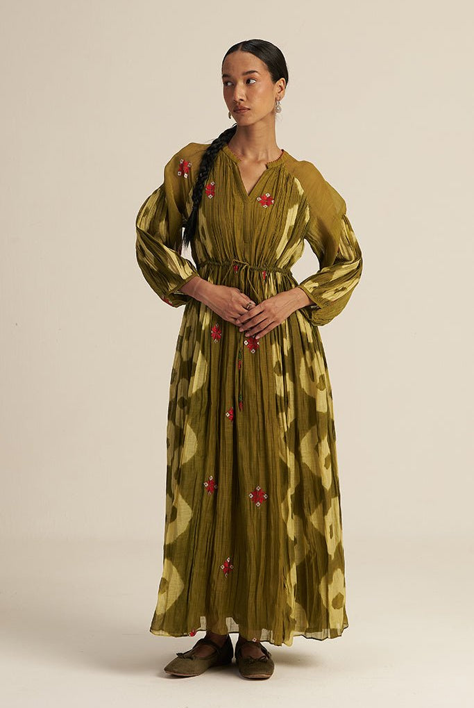 Eri Dress - Green - CiceroniDressGaach