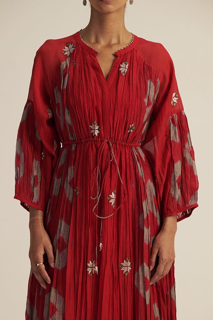 Eri Dress - Red - CiceroniDressGaach