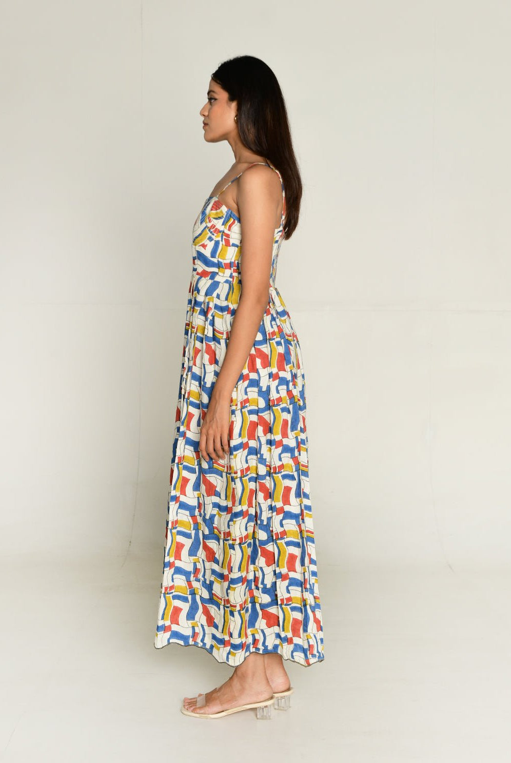 Escher Halter Heart Dress - CiceroniDressesRias Jaipur