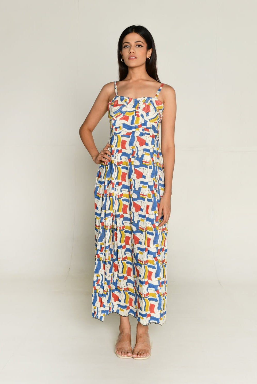 Escher Halter Heart Dress - CiceroniDressesRias Jaipur
