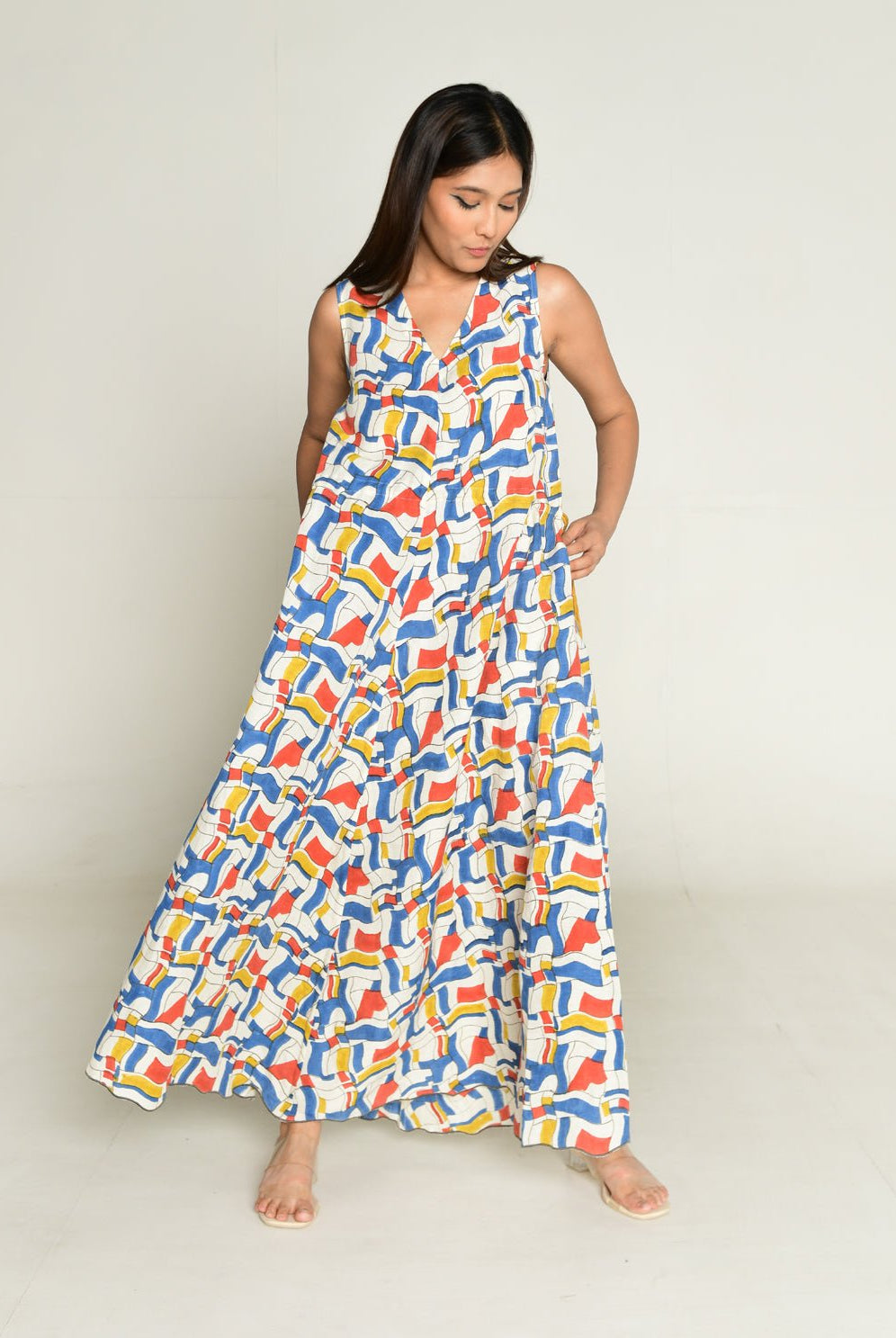 Escher Maxi Dress - CiceroniDressesRias Jaipur