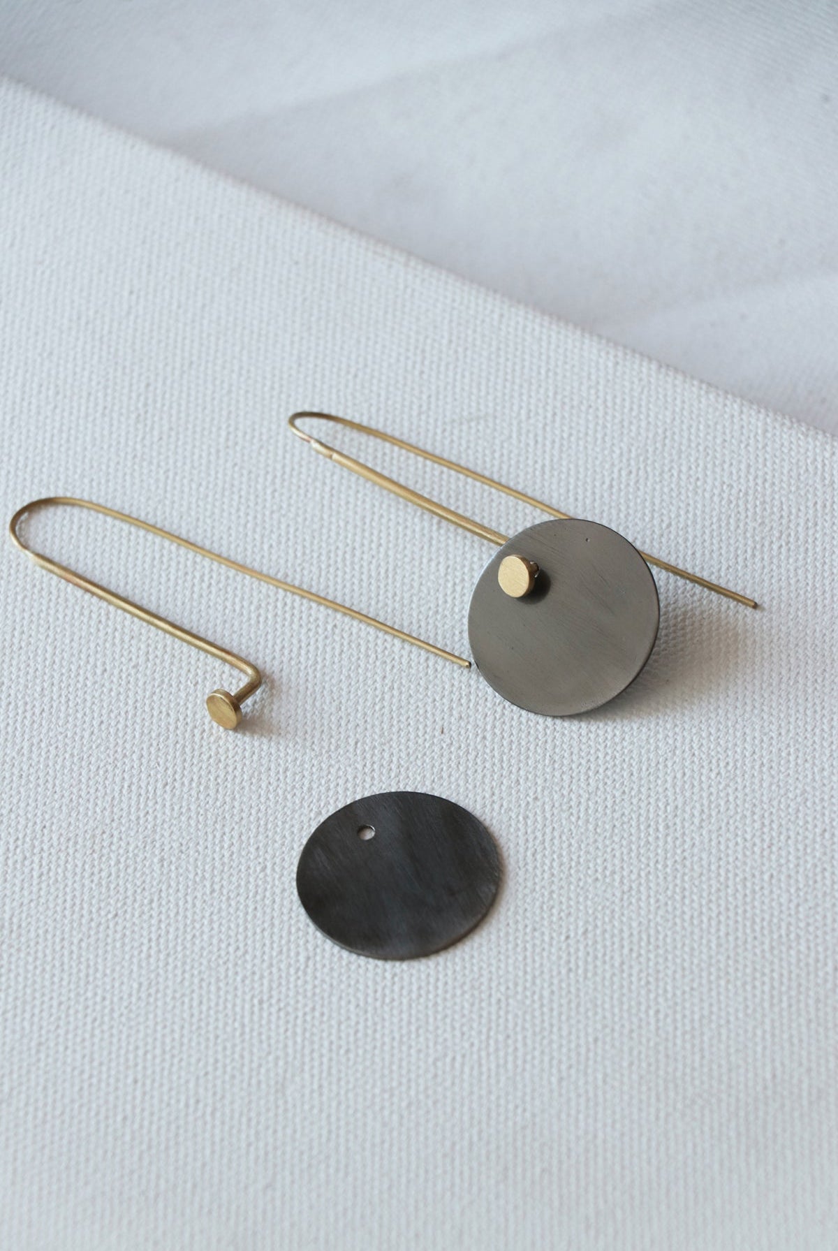 Eterna Black - Circle - CiceroniEarringsLukka Chuppi
