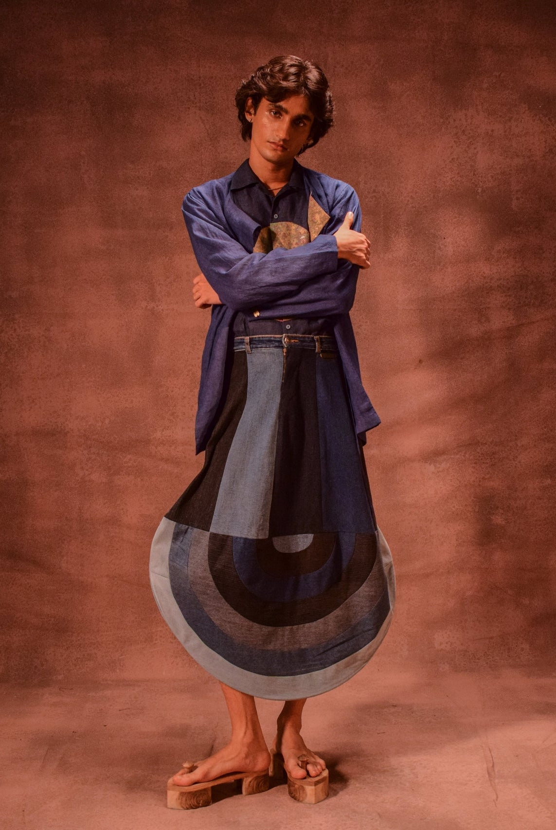 Evil Eye Skirt - CiceroniSkirtsAnam Husain