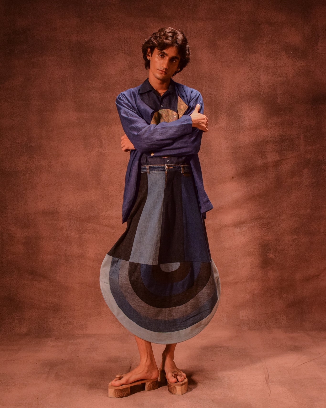 Evil Eye Skirt - CiceroniSkirtsAnam Husain