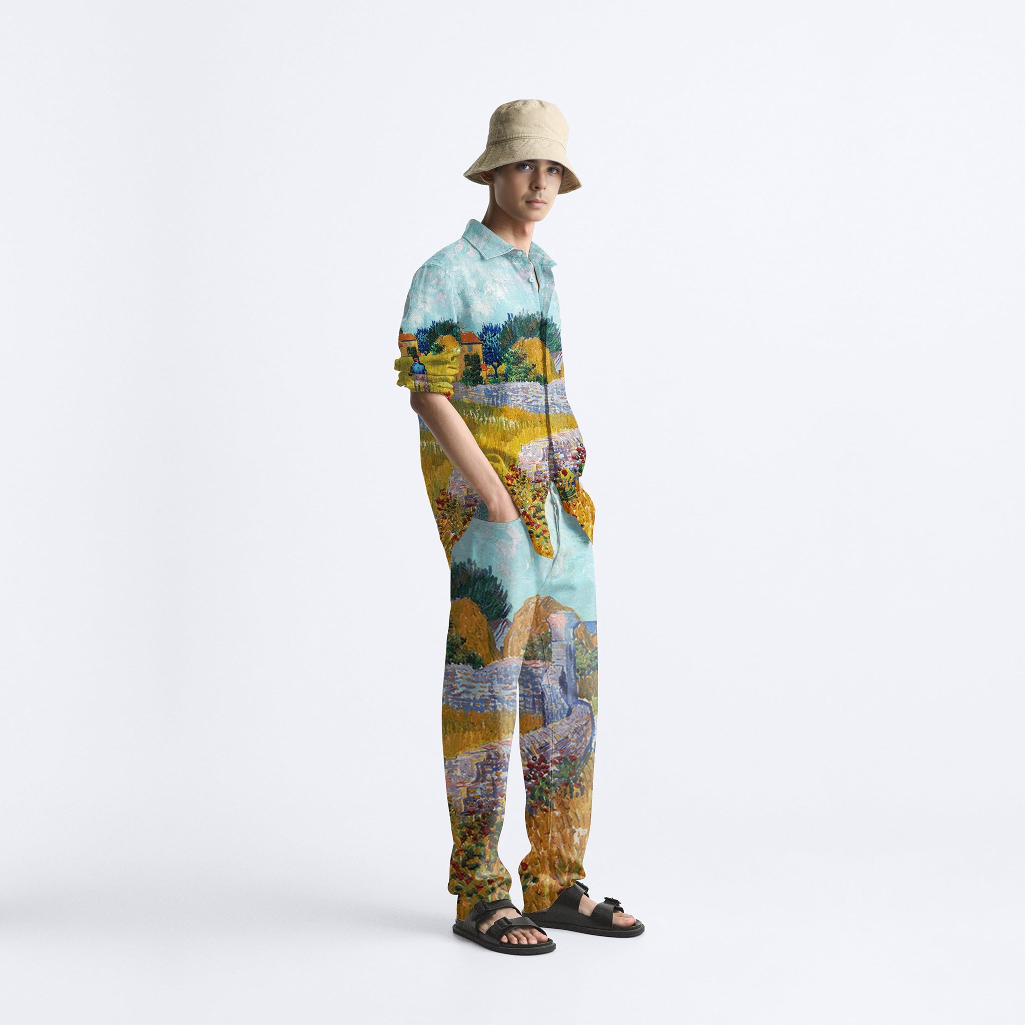 Farmhouse in Provence Shirt Men - RTS - CiceroniUnisex ShirtsNaymish