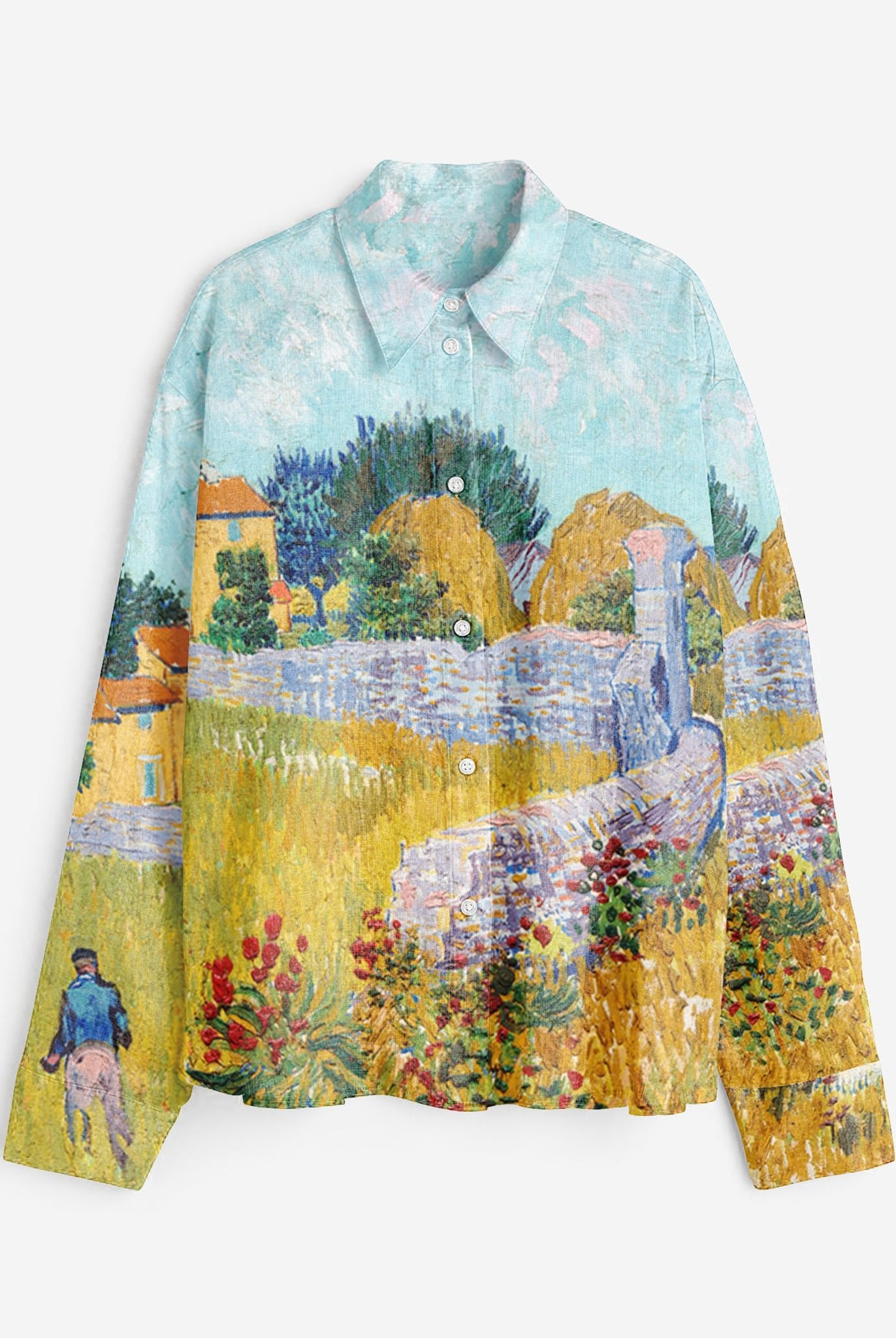 Farmhouse in Provence Shirt Men - RTS - CiceroniUnisex ShirtsNaymish