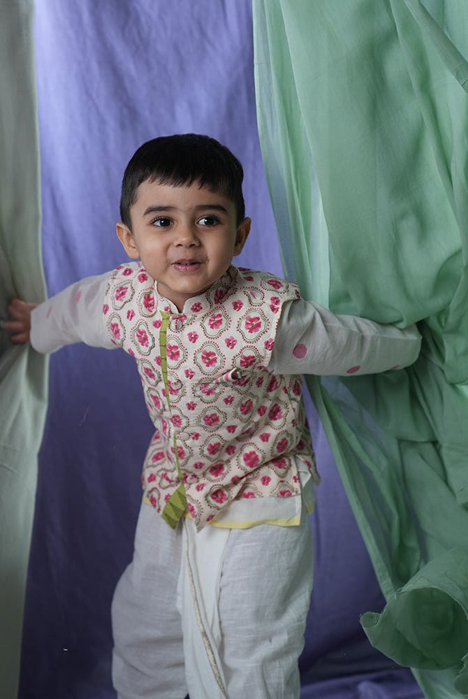 'Feeling Festive' Unisex Dhoti - CiceroniDhotiLove The World Today