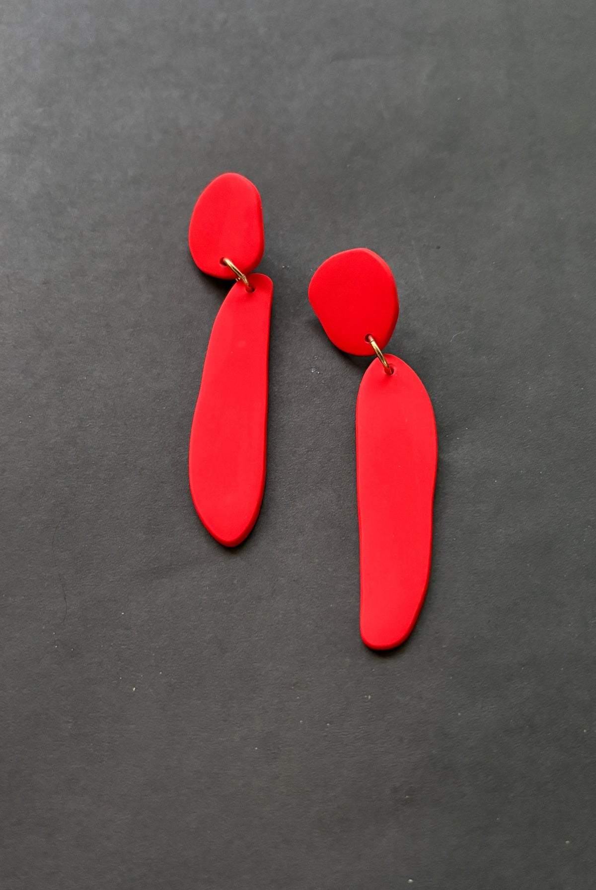 Fem Quads - Red - CiceroniEarringsColoured Ears