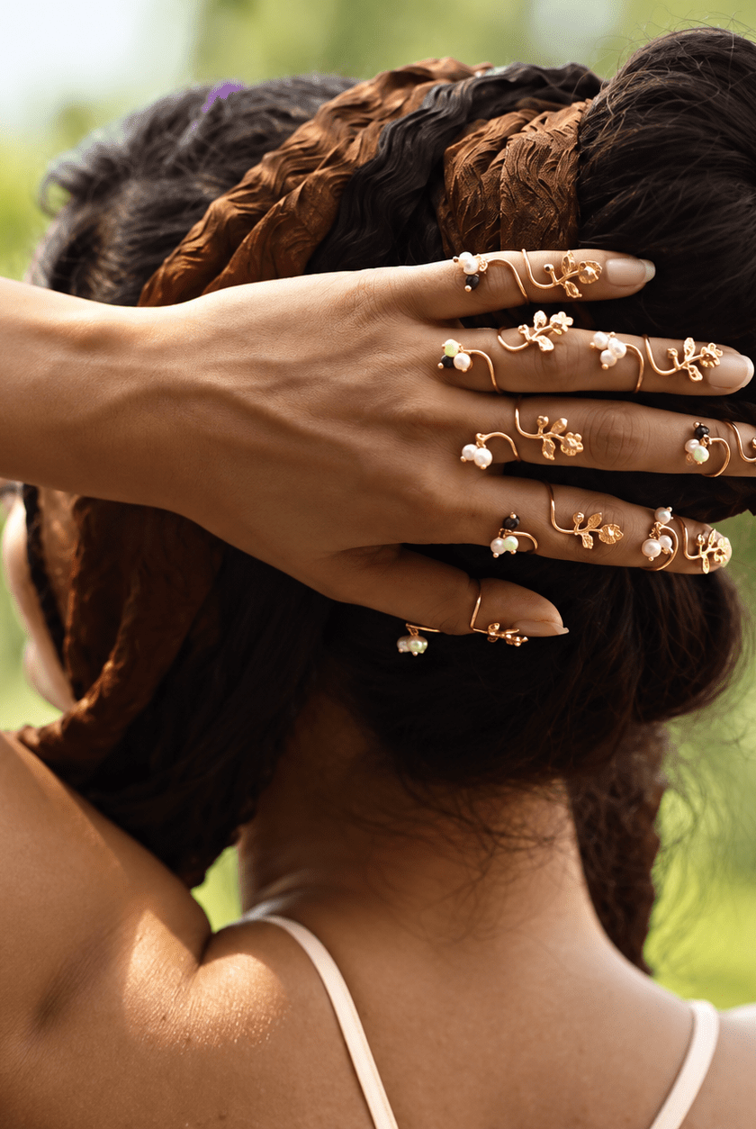 Finger Vine Nail Ring - CiceroniNail RingKalon Art Jewellery