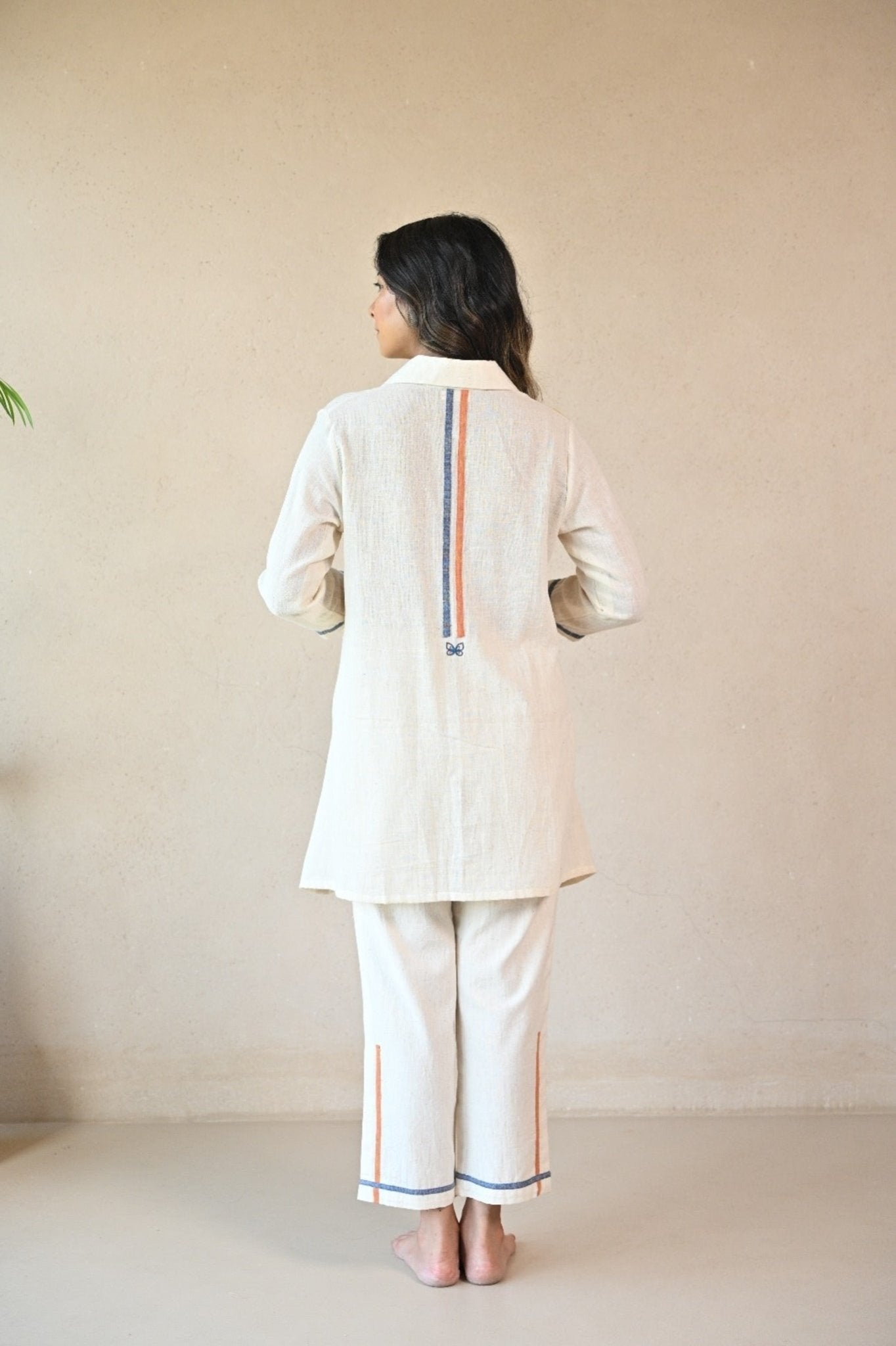 Fiora Shirt - Natural White - CiceroniTunicsRang by Rajvi