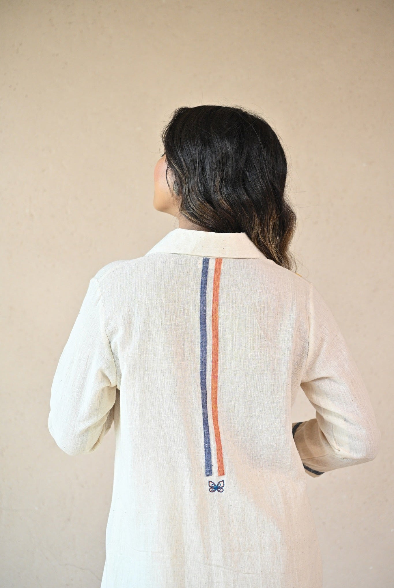 Fiora Shirt - Natural White - CiceroniTunicsRang by Rajvi