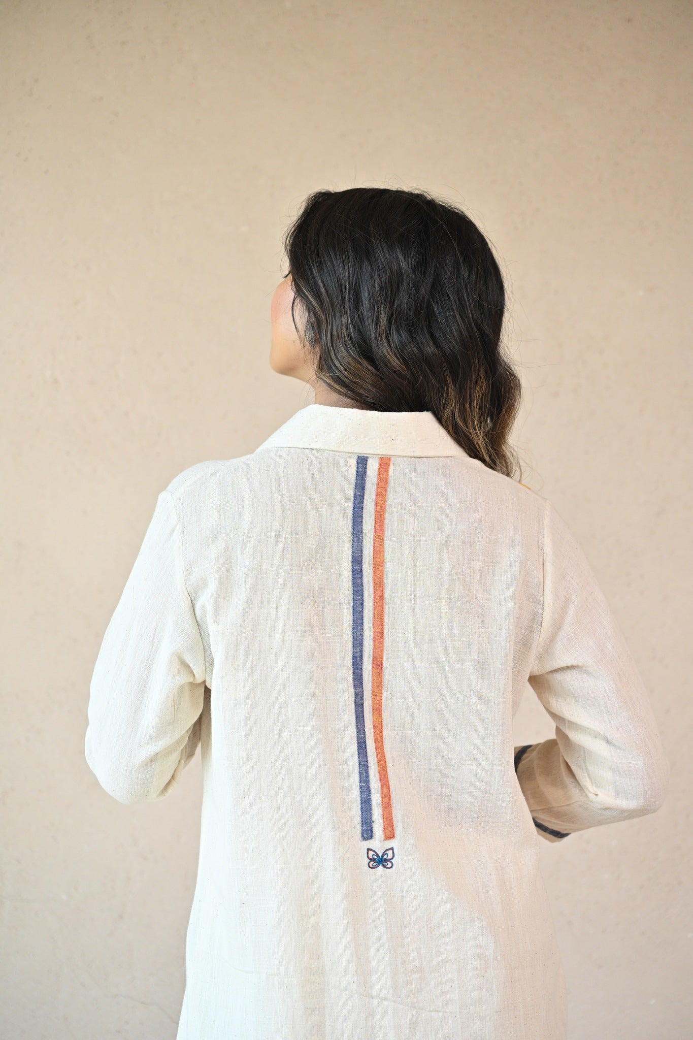 Fiora Shirt - Natural White - CiceroniTunicsRang by Rajvi