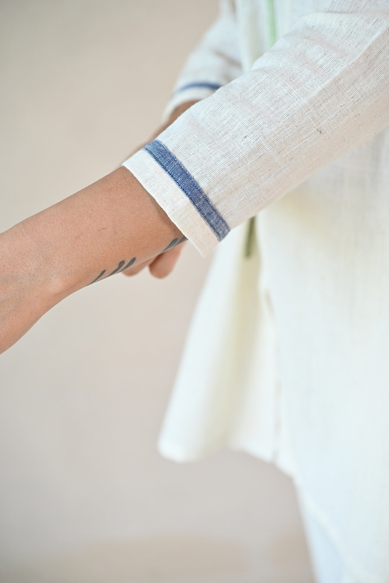 Fiora Shirt - Natural White - CiceroniTunicsRang by Rajvi