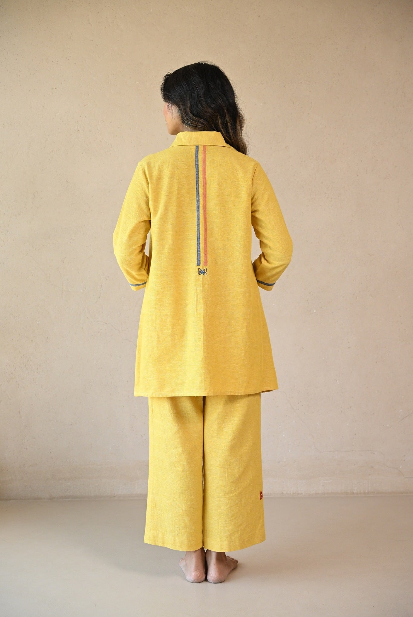 Fiora Shirt - Sunny Yellow - CiceroniTunicsRang by Rajvi