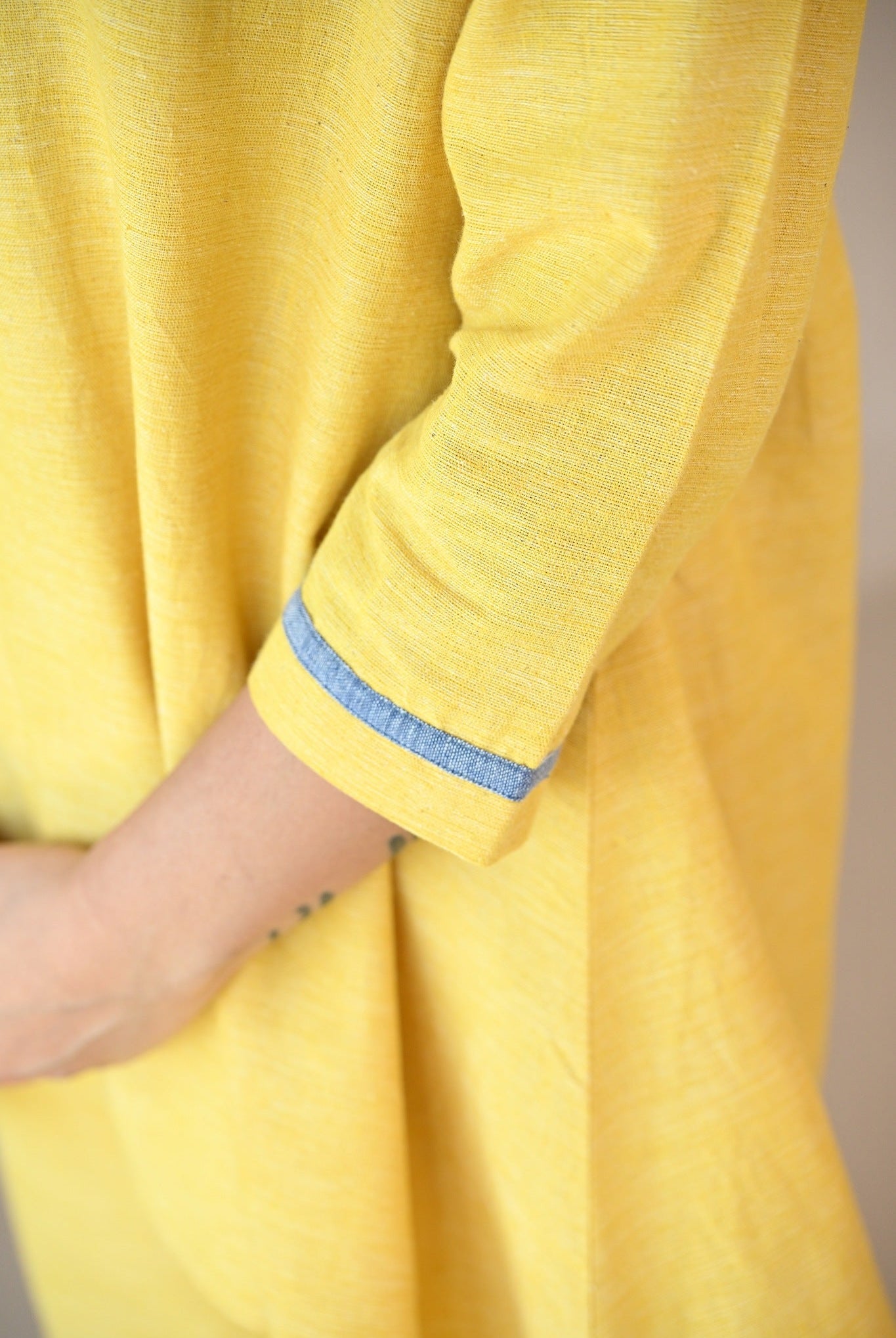 Fiora Shirt - Sunny Yellow - CiceroniTunicsRang by Rajvi