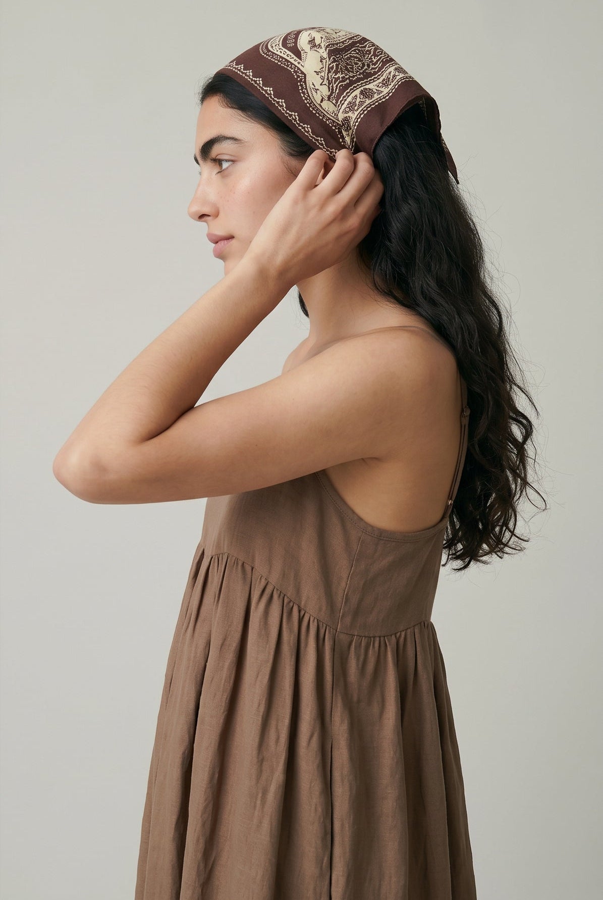 First Morning Dress - Cocoa - CiceroniDressesPaeony