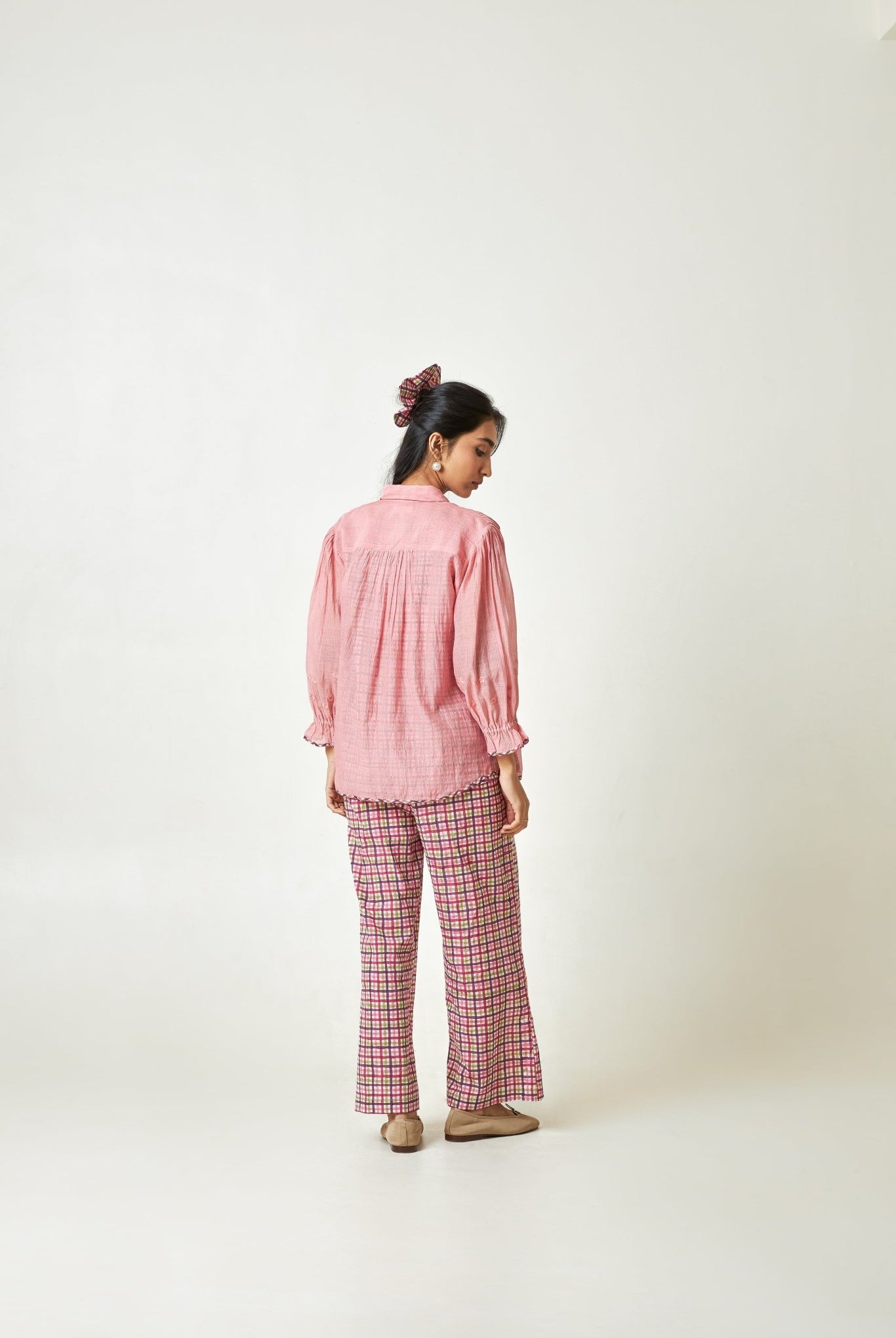 Flaminglow Embroidered Shirt - CiceroniShirtPants and Pajamas