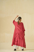 Flamingo Tunic - Hibiscus Red - CiceroniTunicsStoique