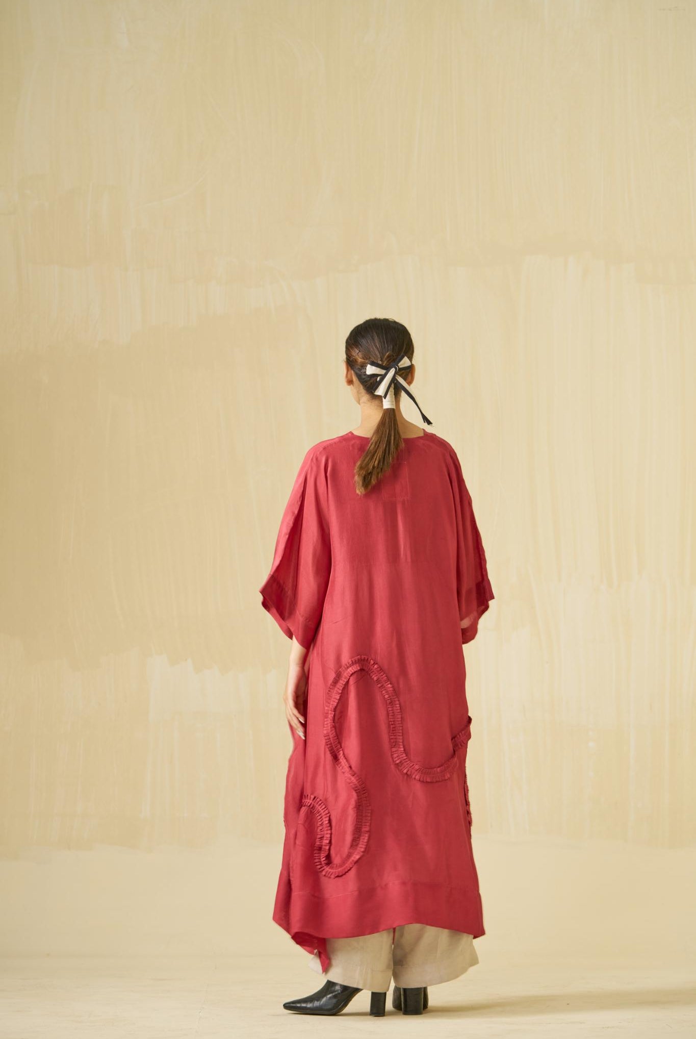 Flamingo Tunic - Hibiscus Red - CiceroniTunicsStoique