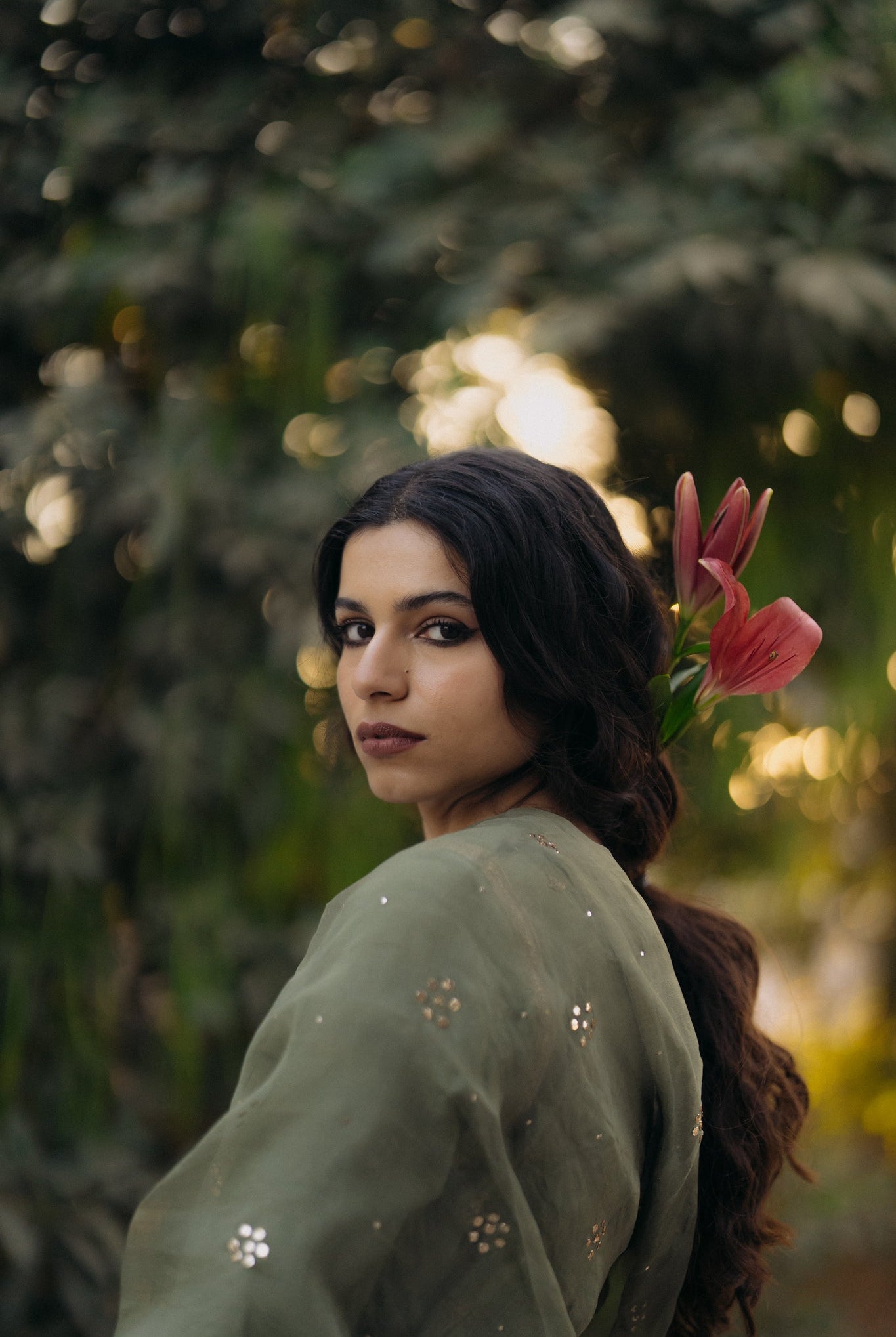 Floating Hearts Set - CiceroniKurta Set, Festive WearKajal Agarwal