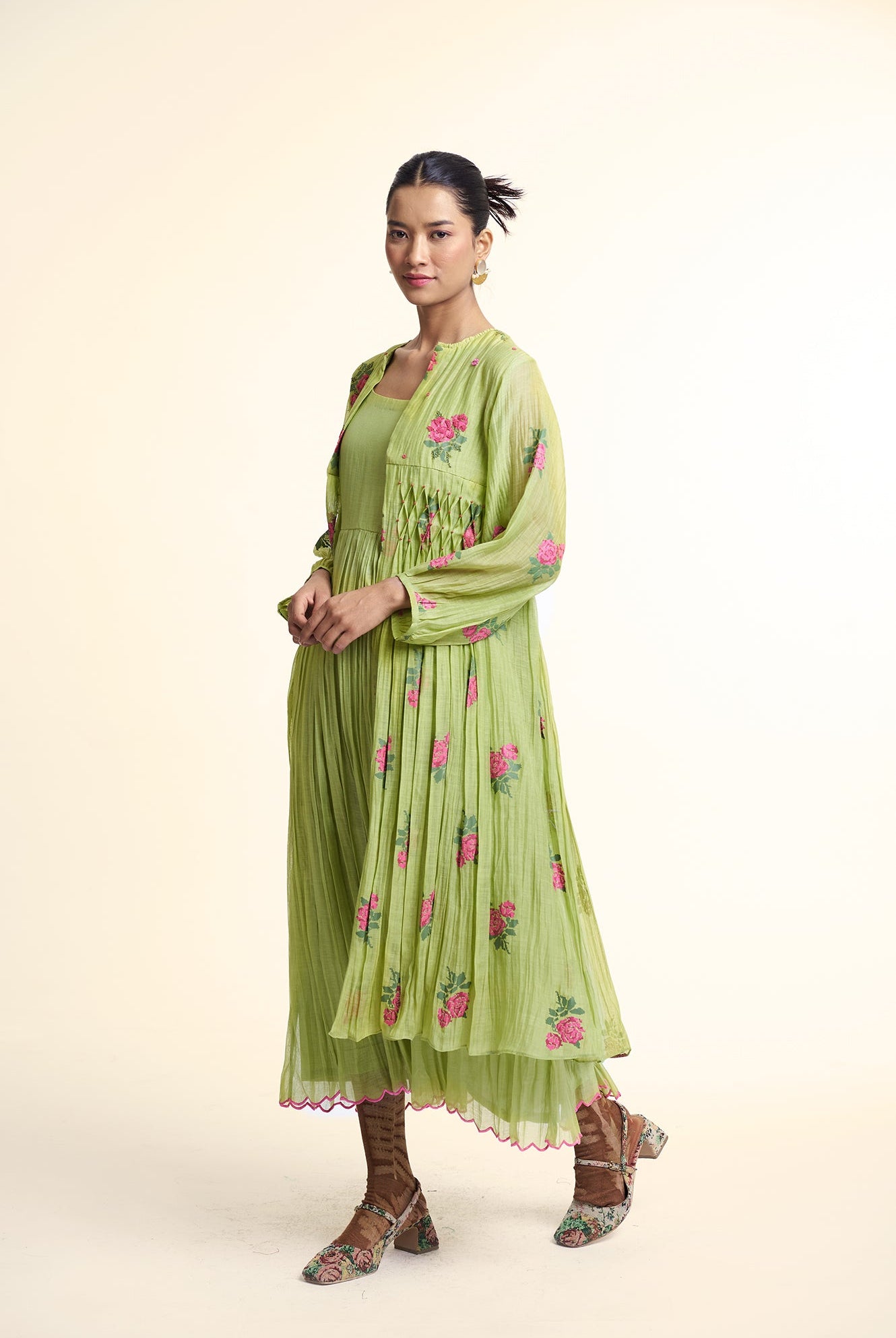 Flora Set - Leaf Green - CiceroniDressesGaach