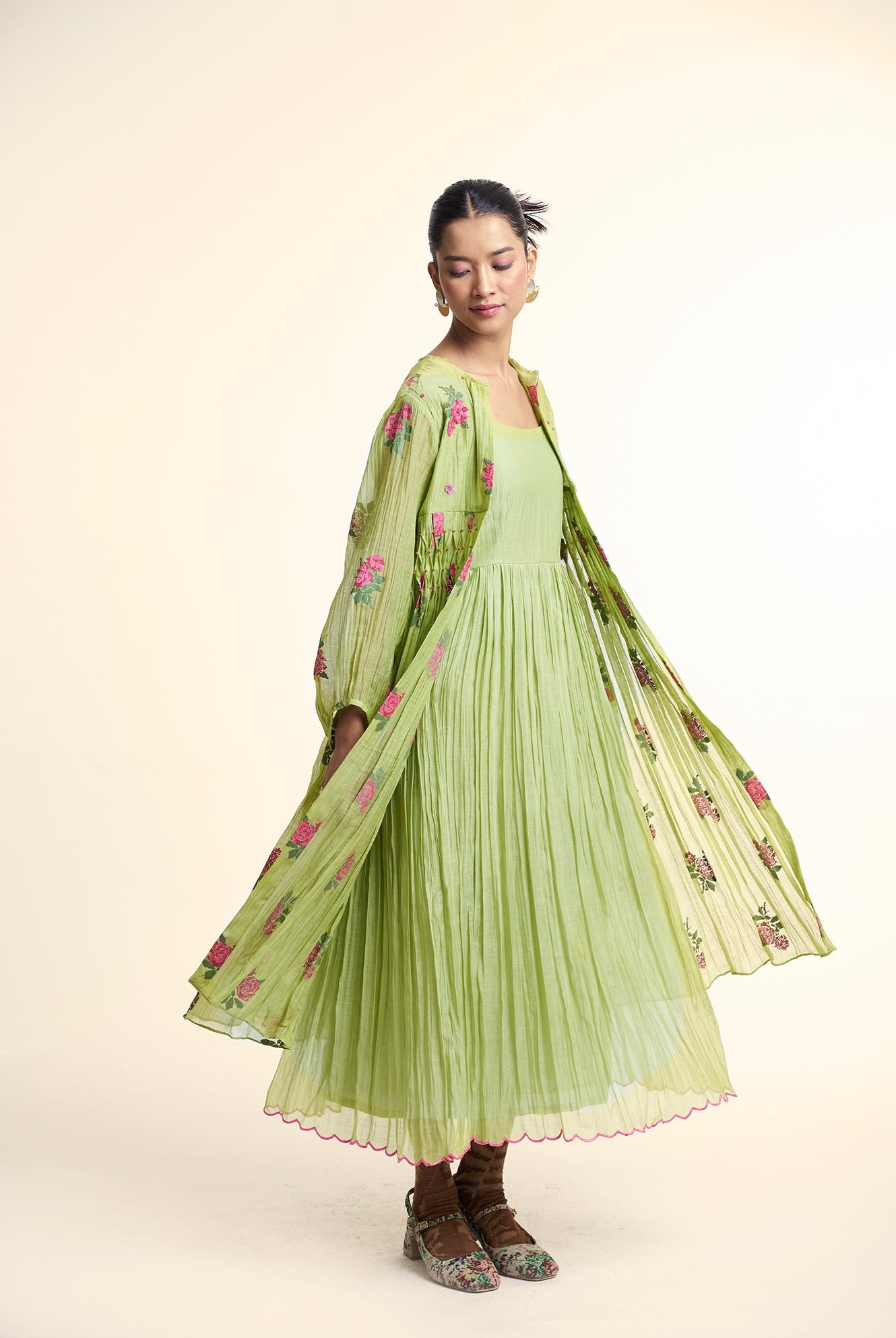 Flora Set - Leaf Green - CiceroniDressesGaach