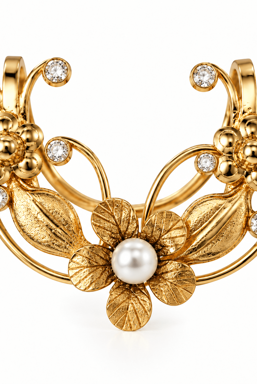 Flora Vine Bugadi - CiceroniEarcuffKalon Art Jewellery