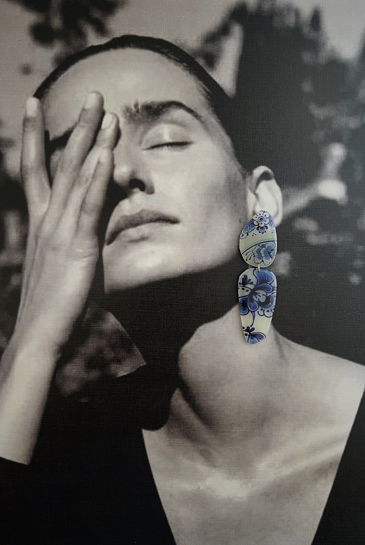 Flores Mismatched Danglers - CiceroniEarringsShivaani Vaishnavi