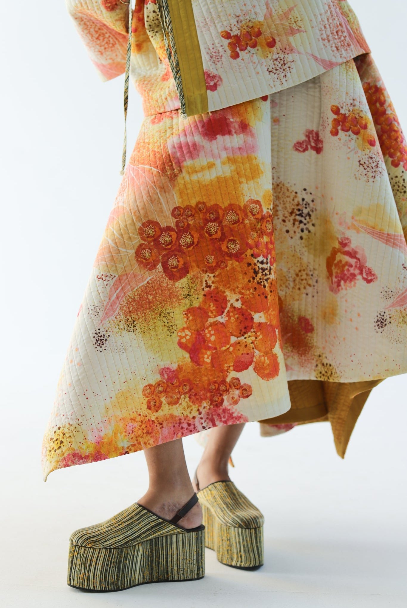 Florid Kimono Skirt - CiceroniSkirtsTil
