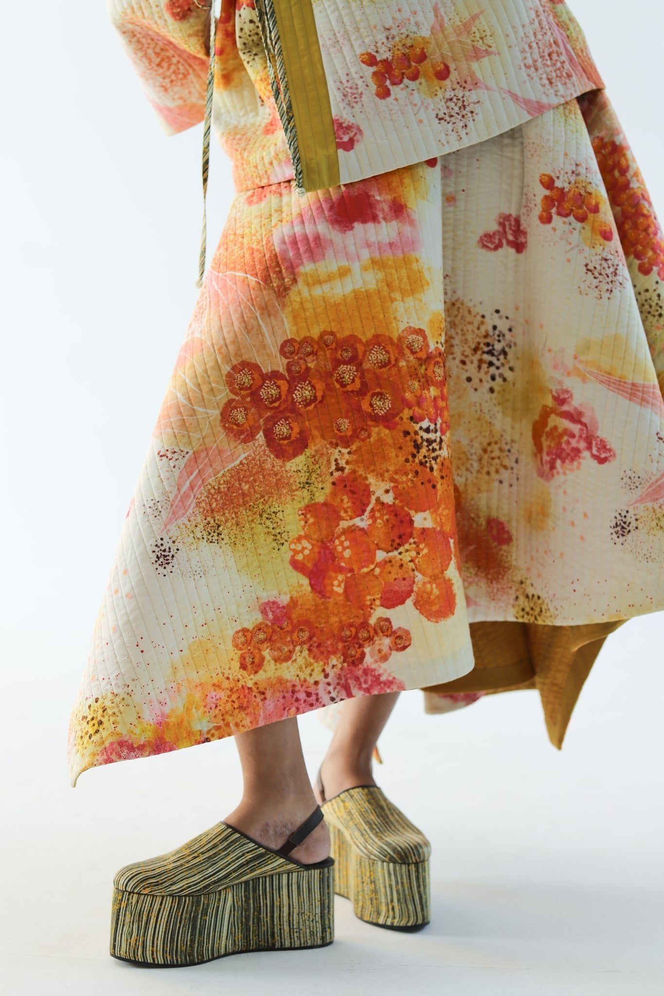 Florid Kimono Skirt - CiceroniSkirtsTil