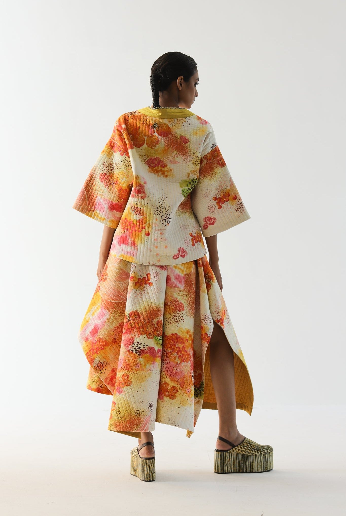 Florid Kimono Skirt - CiceroniSkirtsTil