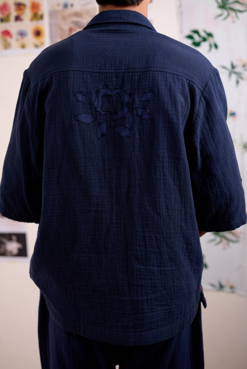 Florique Navy Shirt - CiceroniMen ShirtsDoodlage