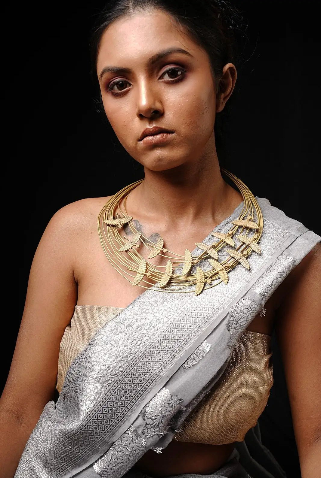 Flying Birds Wired Neckpiece - CiceroniNeckpieceAnki Bunki