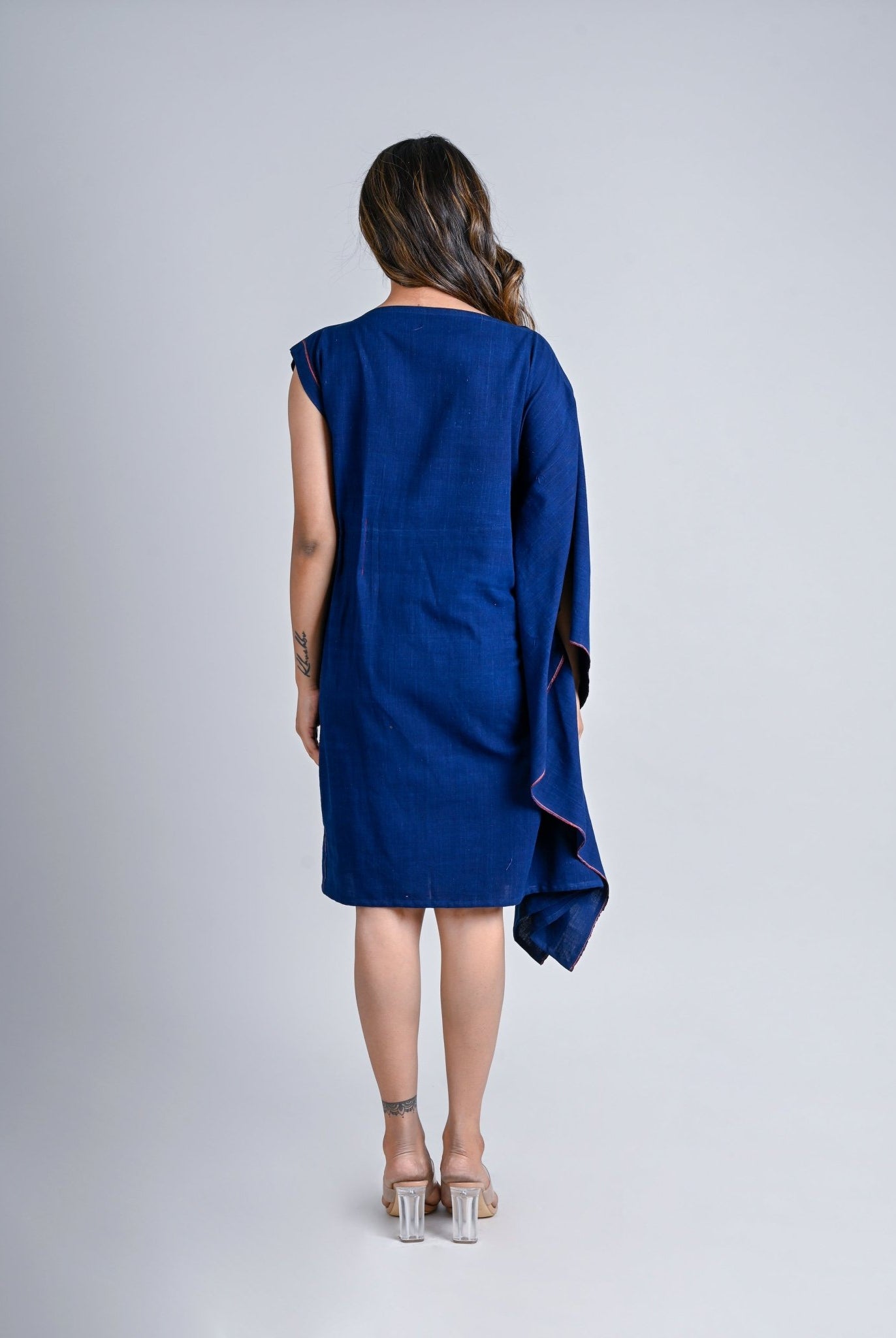 Folded & Gathered Dress - Zero Waste - CiceroniDressesRang by Rajvi