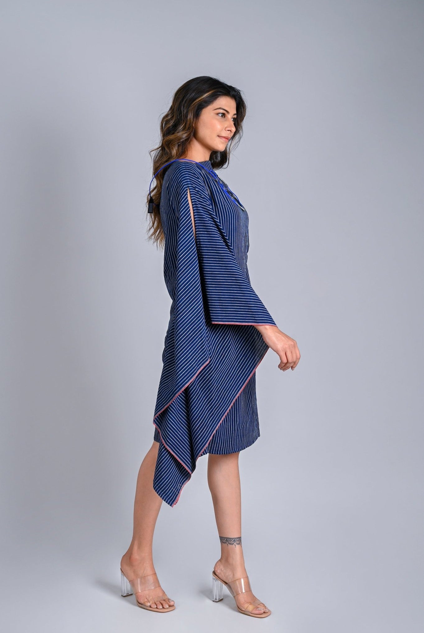 Folded & Gathered Dress - Zero Waste - CiceroniDressesRang by Rajvi
