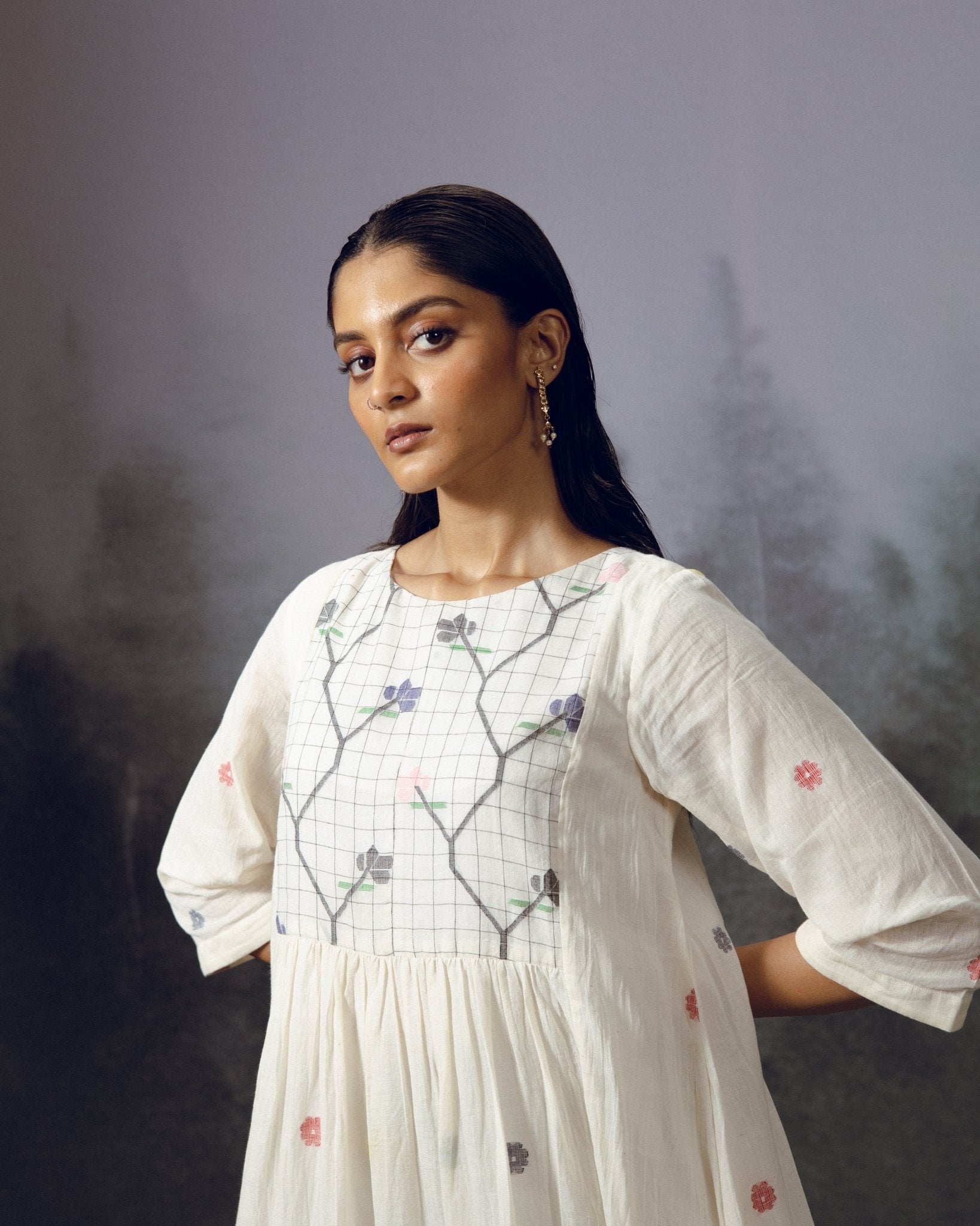 Foliage Dress - CiceroniDressesGulmohar Calcutta