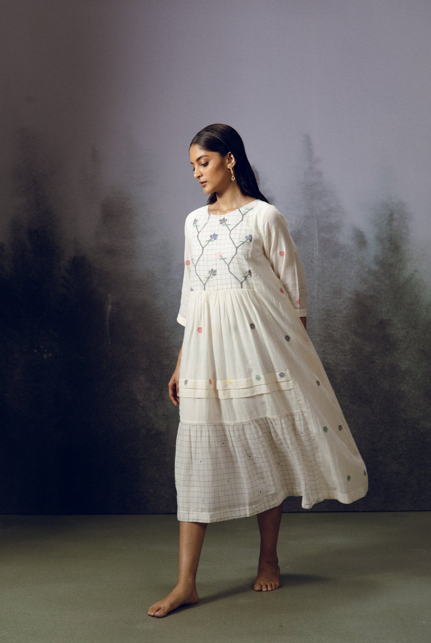 Foliage Dress - CiceroniDressesGulmohar Calcutta