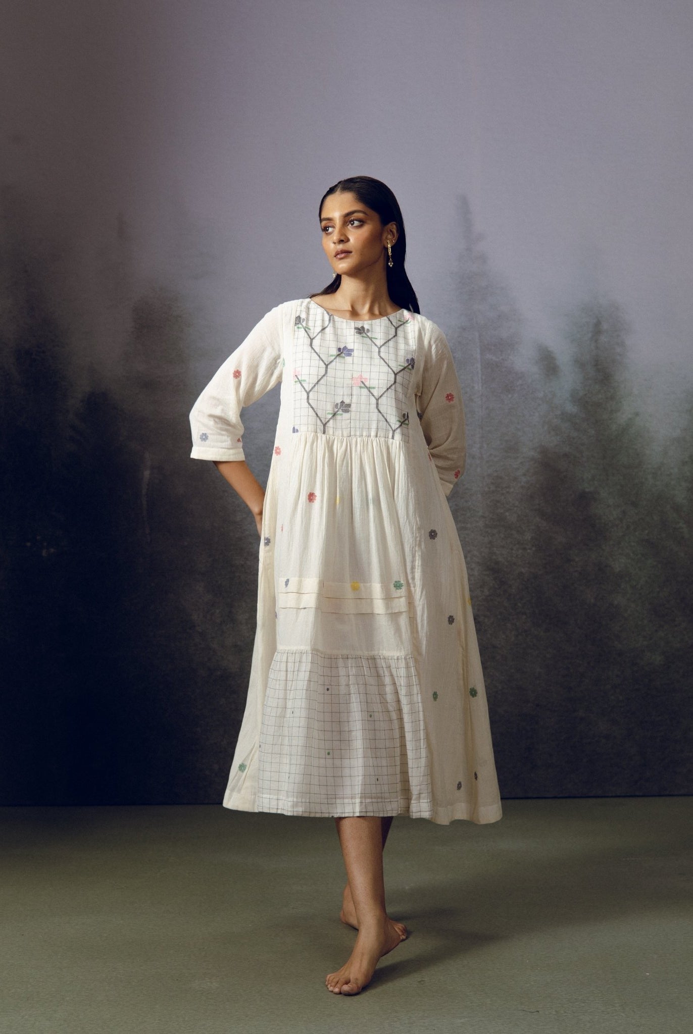 Foliage Dress - CiceroniDressesGulmohar Calcutta