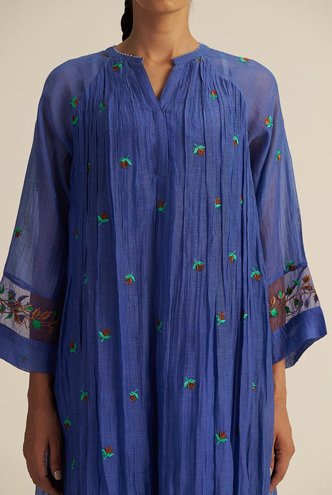 Folio Set - Blue - CiceroniKurta Set, Festive WearGaach
