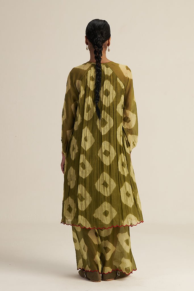 Folio Set - Green Bandhani - CiceroniCo-ord SetGaach