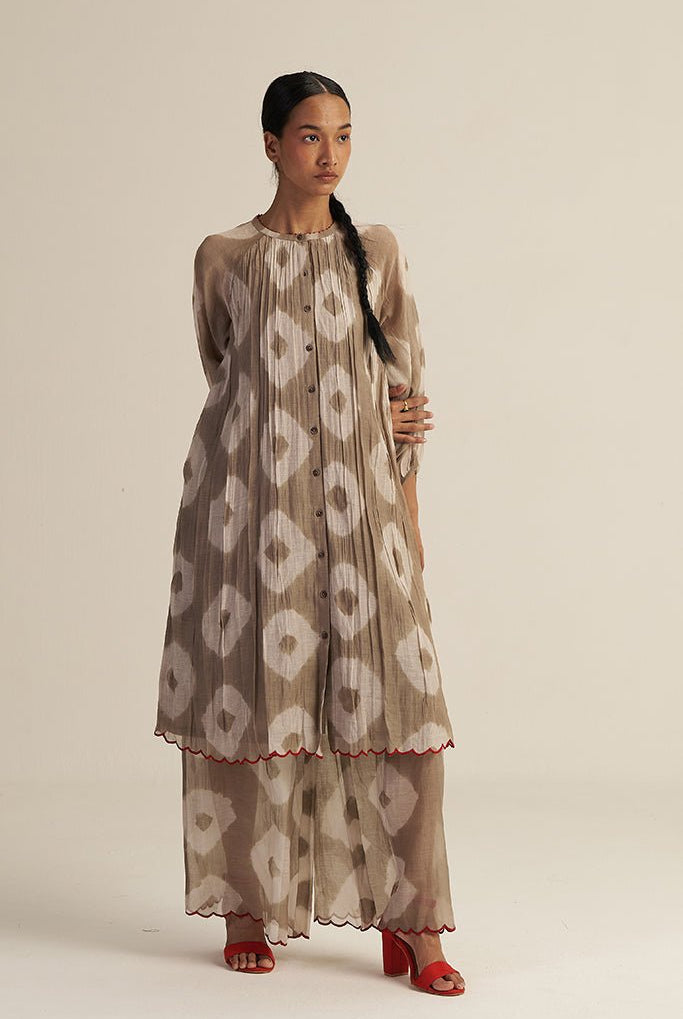 Folio Set - Grey Bandhani - CiceroniCo-ord SetGaach
