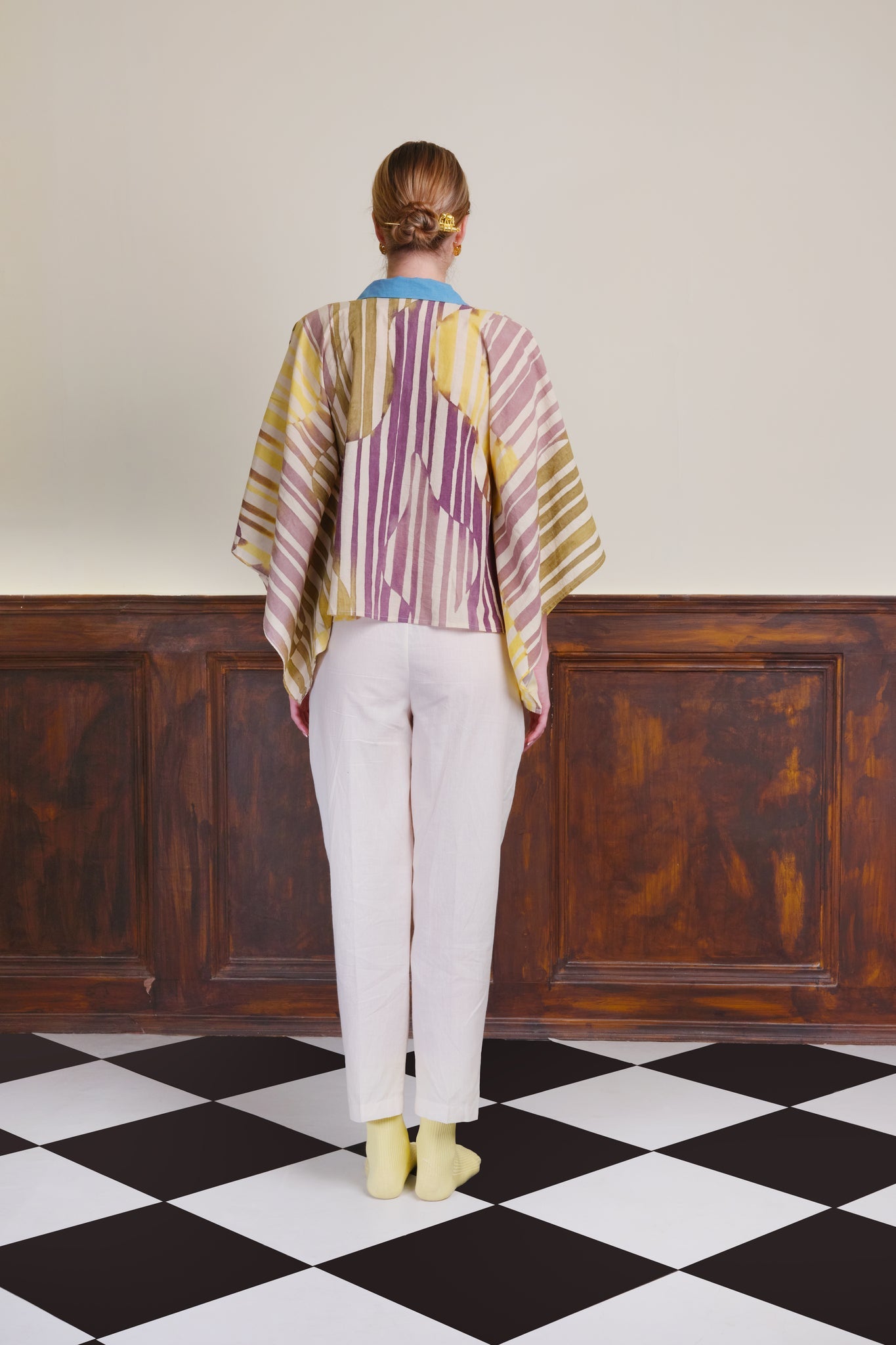 Footnote in Indigo Shirt - CiceroniWomen ShirtsNambi - Kai