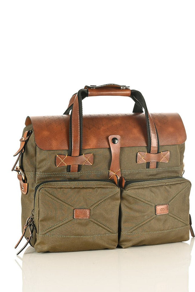 Forest Criss Cross Laptop Bag - 13 inches - CiceroniLaptop BagStudio Kassa