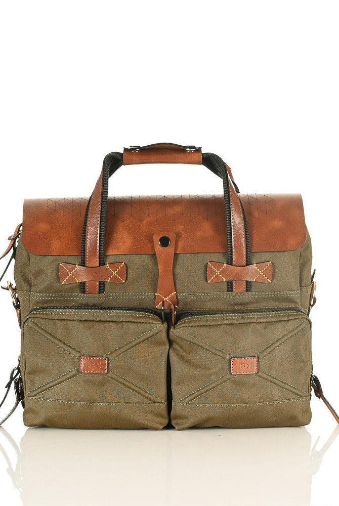 Forest Criss Cross Laptop Bag - 13 inches - CiceroniLaptop BagStudio Kassa
