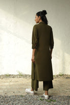 Forest Green Tunic Set - CiceroniKurta SetsCanoopi
