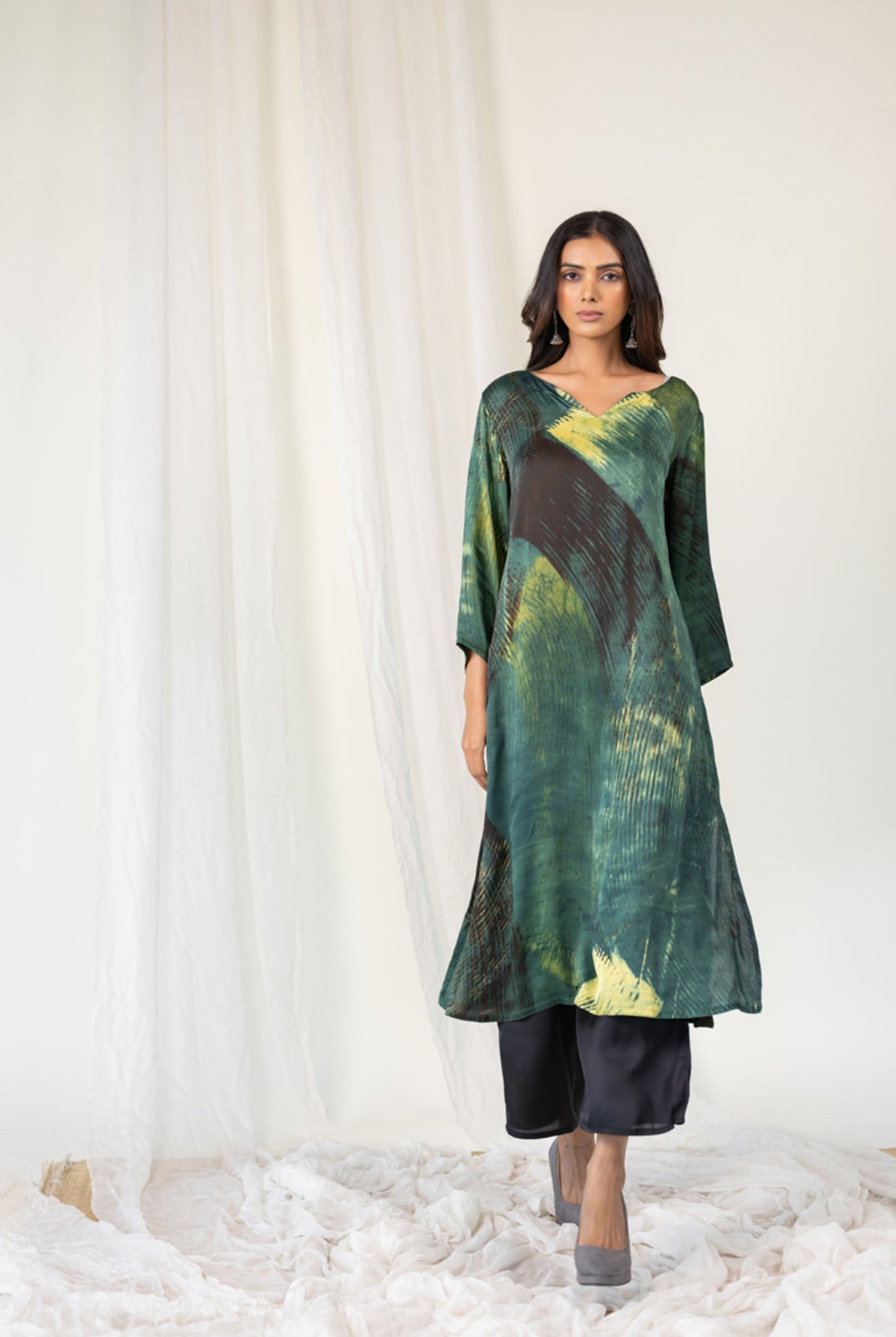 Forest Whispers Kurta Set - CiceroniKurta Set, Everyday WearMaidaan