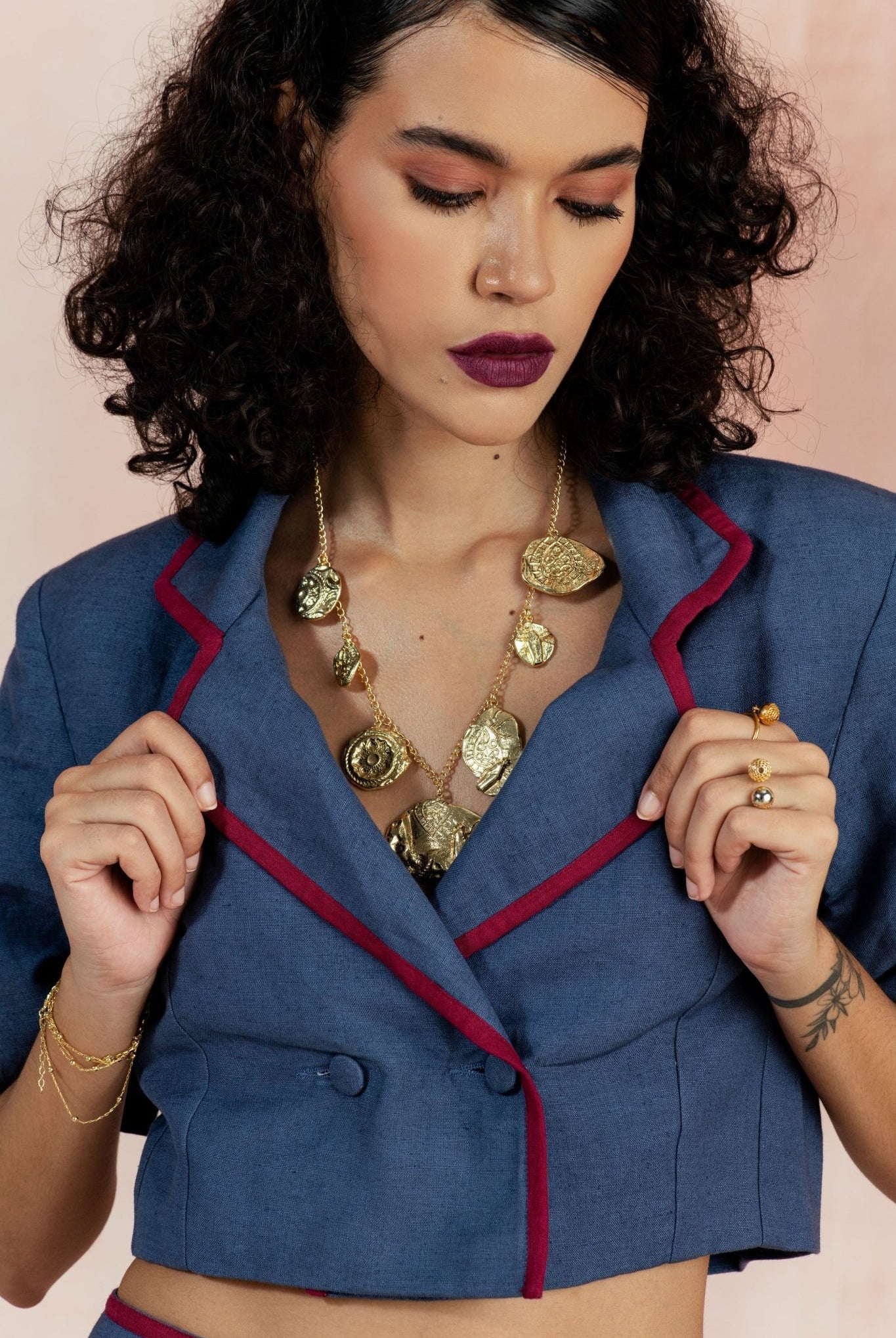 Fossil Charm - Large - CiceroniNeckpieceStudio Kassa